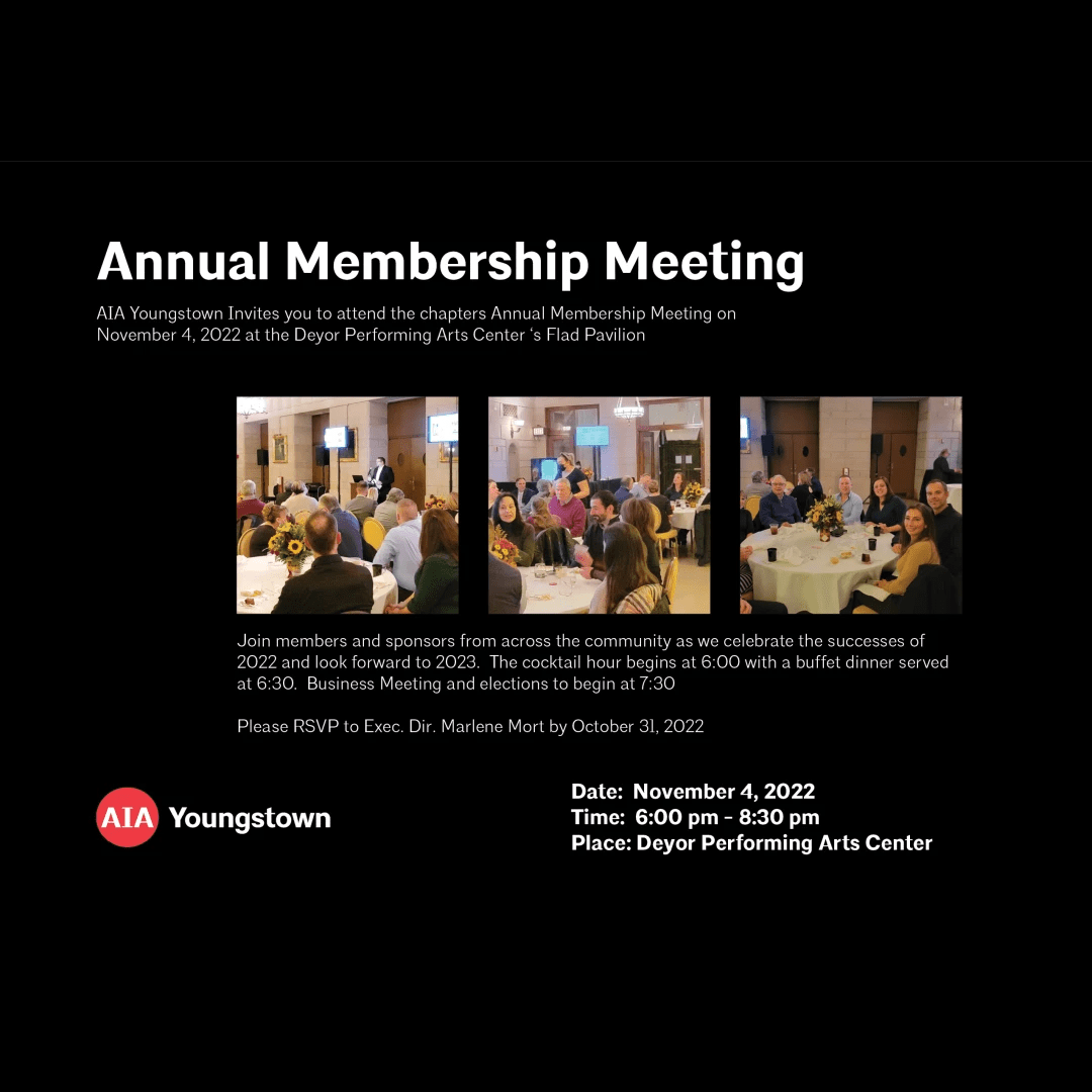 AIA Youngstown 2022 Annual Meeting